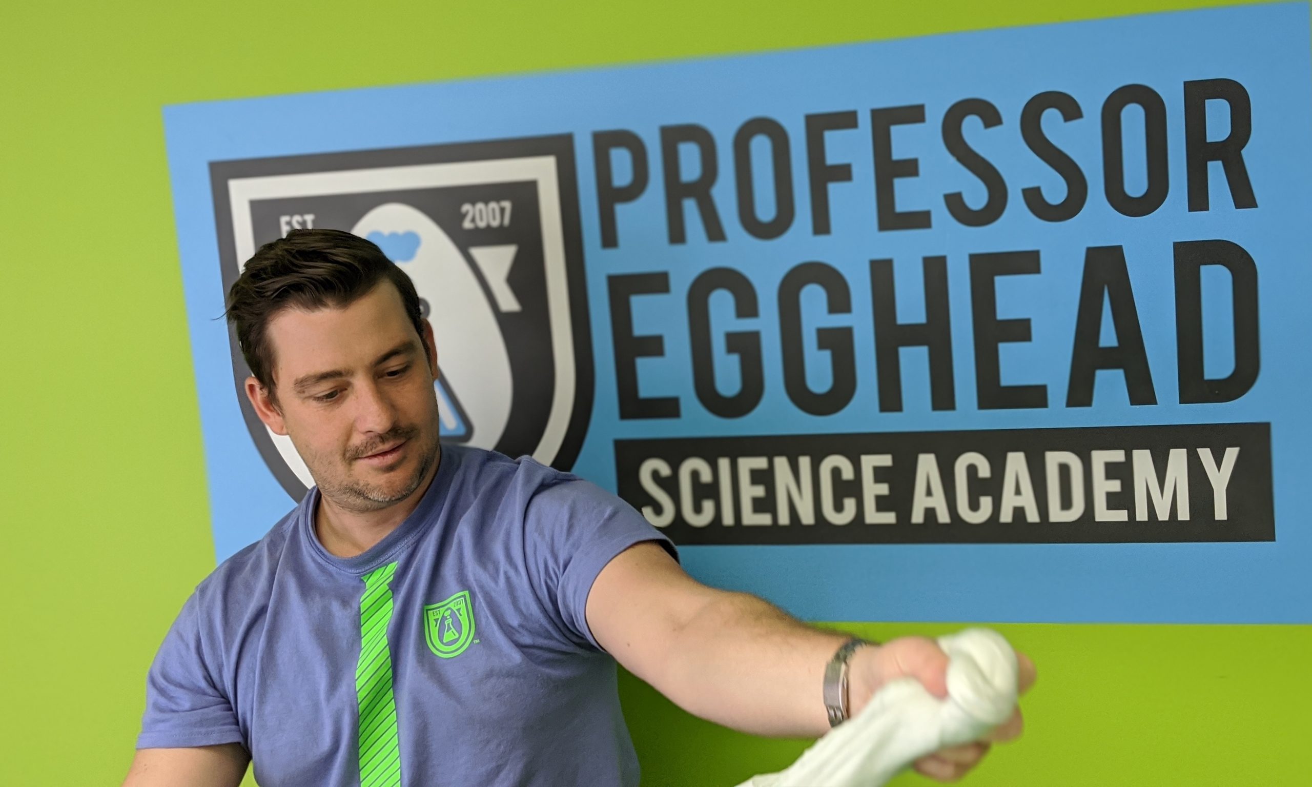 Nick Fraher, Professor Egghead Science Academy