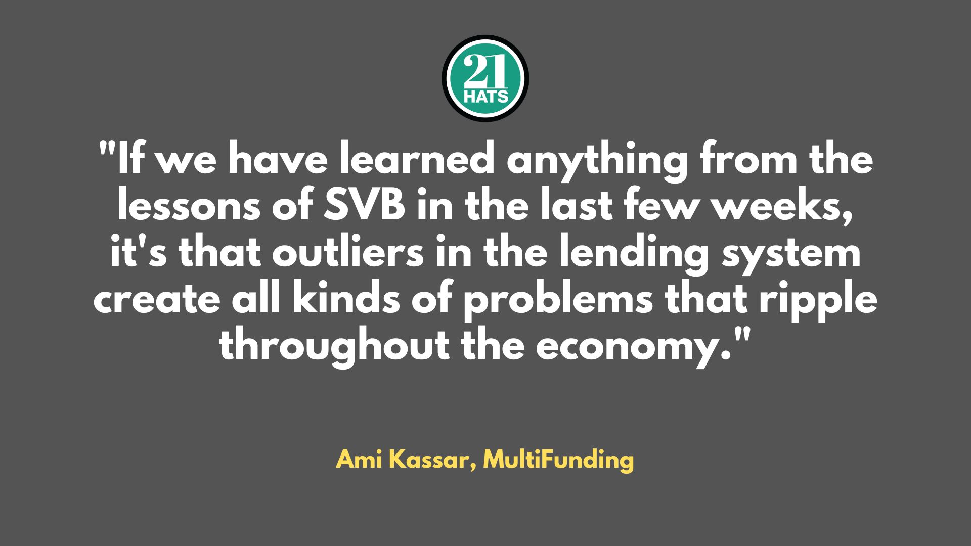 What the SBA and SVB. have in common.
