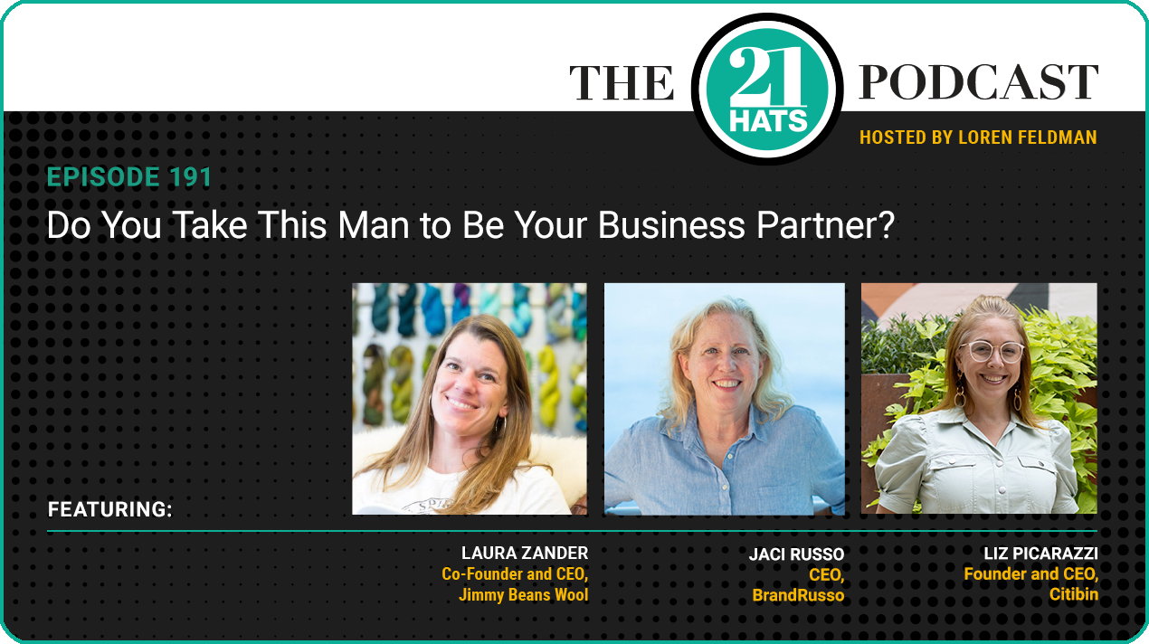 Episode 191: Do You Take This Man to Be Your Business Partner?