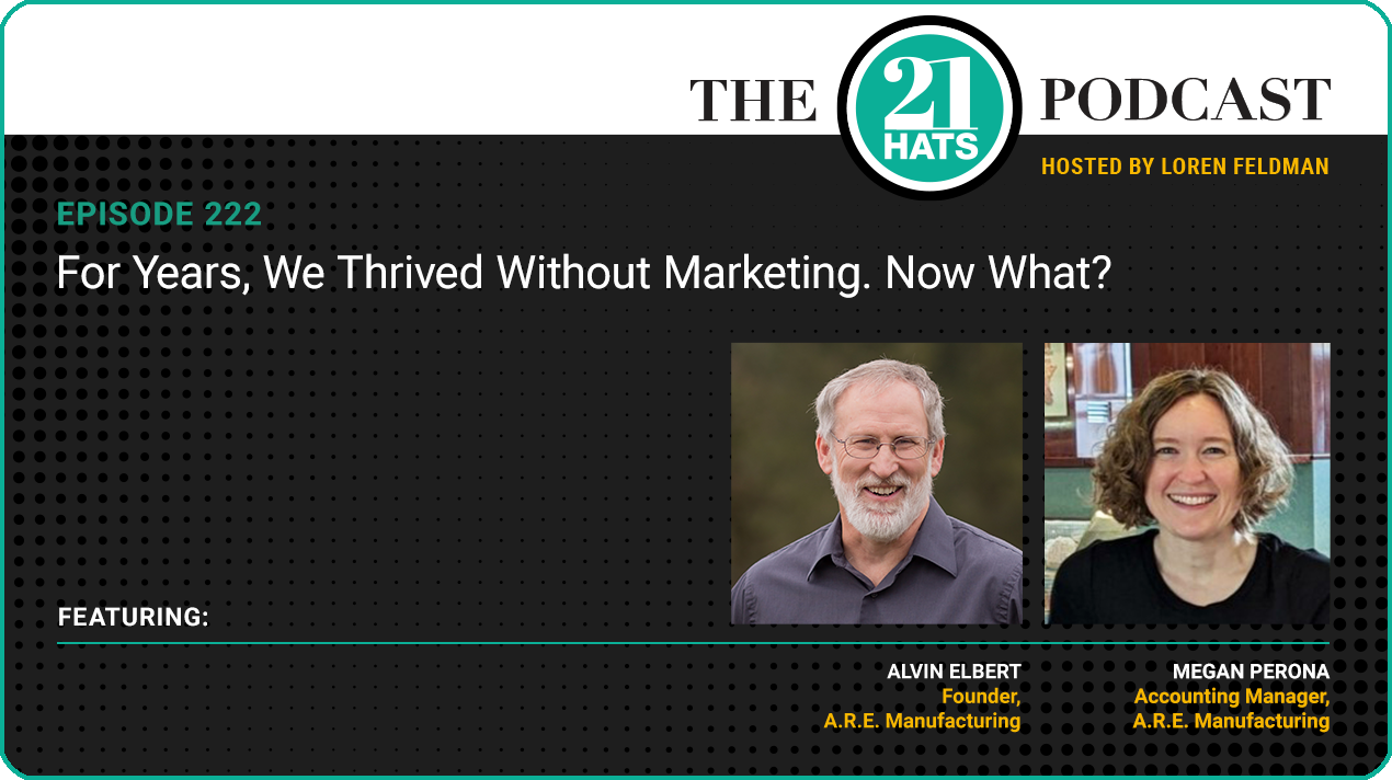 Episode 222: For Years, We Thrived Without Marketing. Now What?