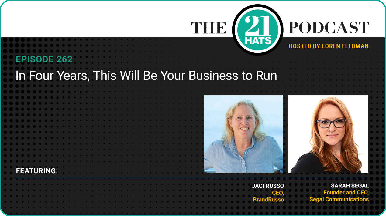 Episode 262: In Four Years, This Will Be Your Business to Run