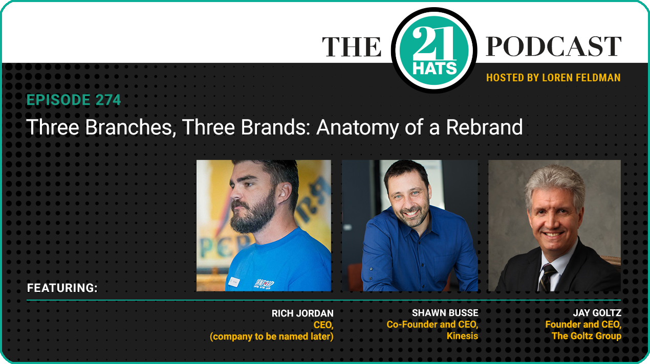 Episode 274: Three Branches, Three Brands: Anatomy of a Rebrand