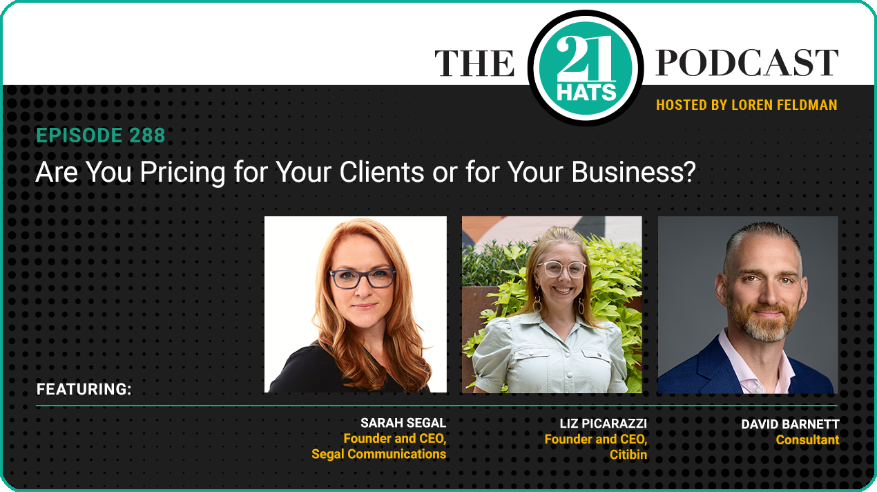 Episode 288: Are You Pricing for Your Clients or for Your Business?